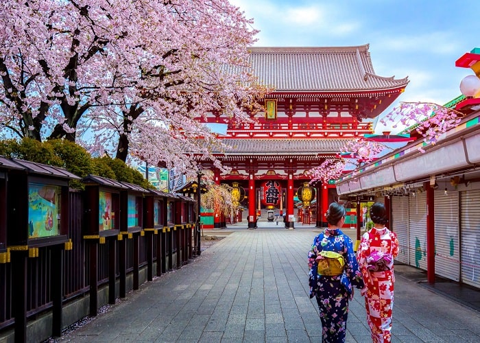 Nhật Bản là lựa chọn hàng đầu cho bạn khi muốn đi du lịch châu Á