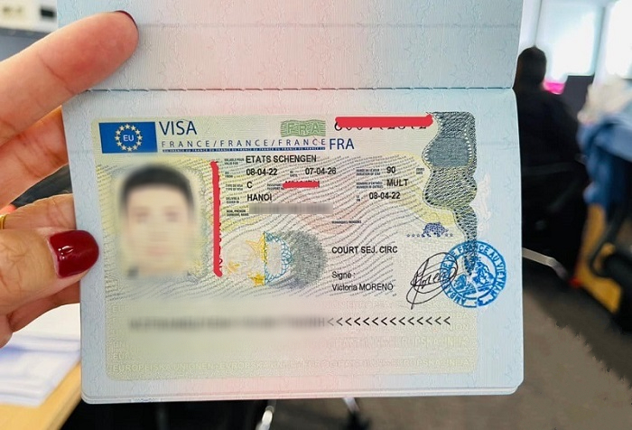 lệ phí xin visa Schengen