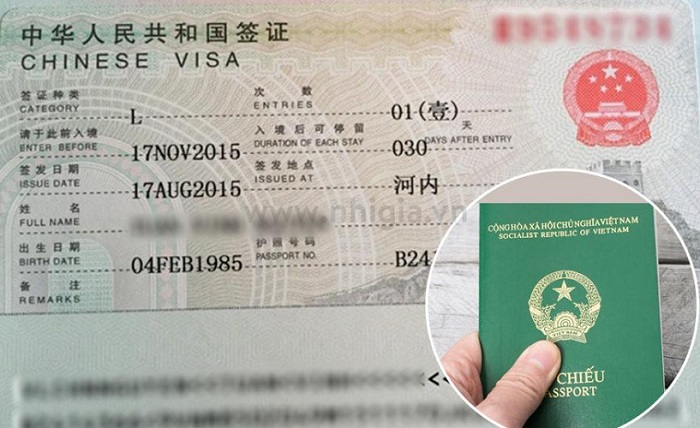 kinh nghiệm xin visa du lịch Trung Quốc