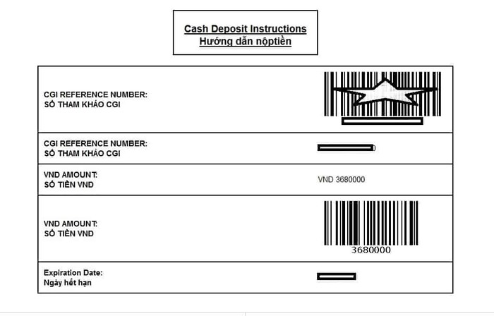 Cách gia hạn visa Mỹ: Nộp phí gia hạn visa Mỹ. 