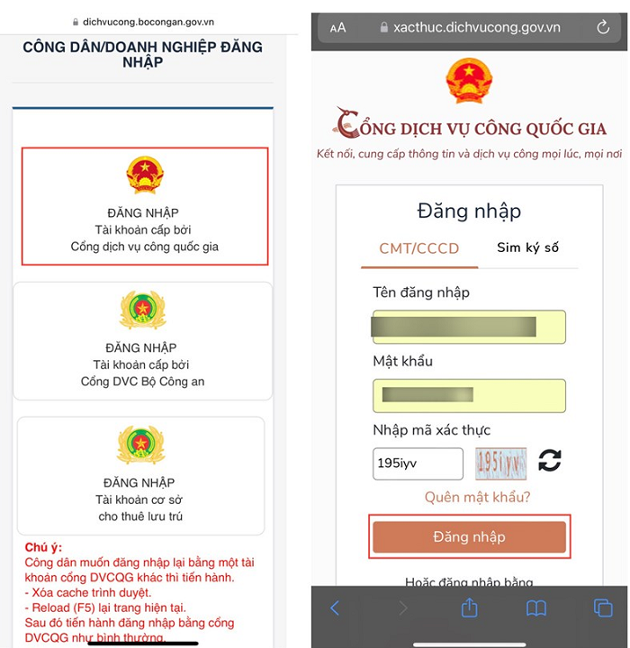 làm hộ chiếu online