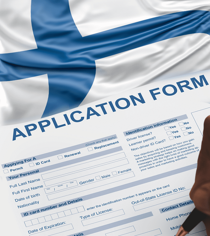 Tờ khai xin visa Phần Lan yêu cầu thông tin chính xác, chân thật