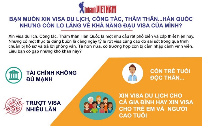 Dịch vụ làm visa Hàn Quốc của lữ hành Việt Nam